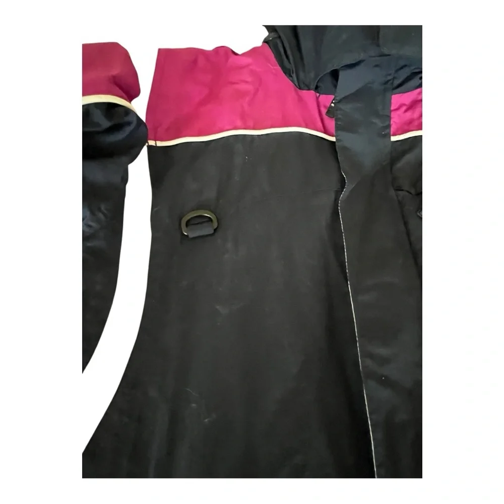 L.L. Bean Kids XL (18) Insulated Hooded Winter Jacket Navy‎ Blue Pink Nylon